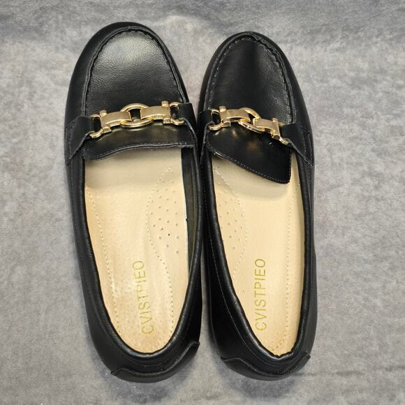 VERDASCO Black Loafers Flats Moccasin Penny Slip On Dress Work Shoes Comfort 8 - Picture 3 of 8